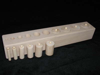 Montessori Zylinderblock 1